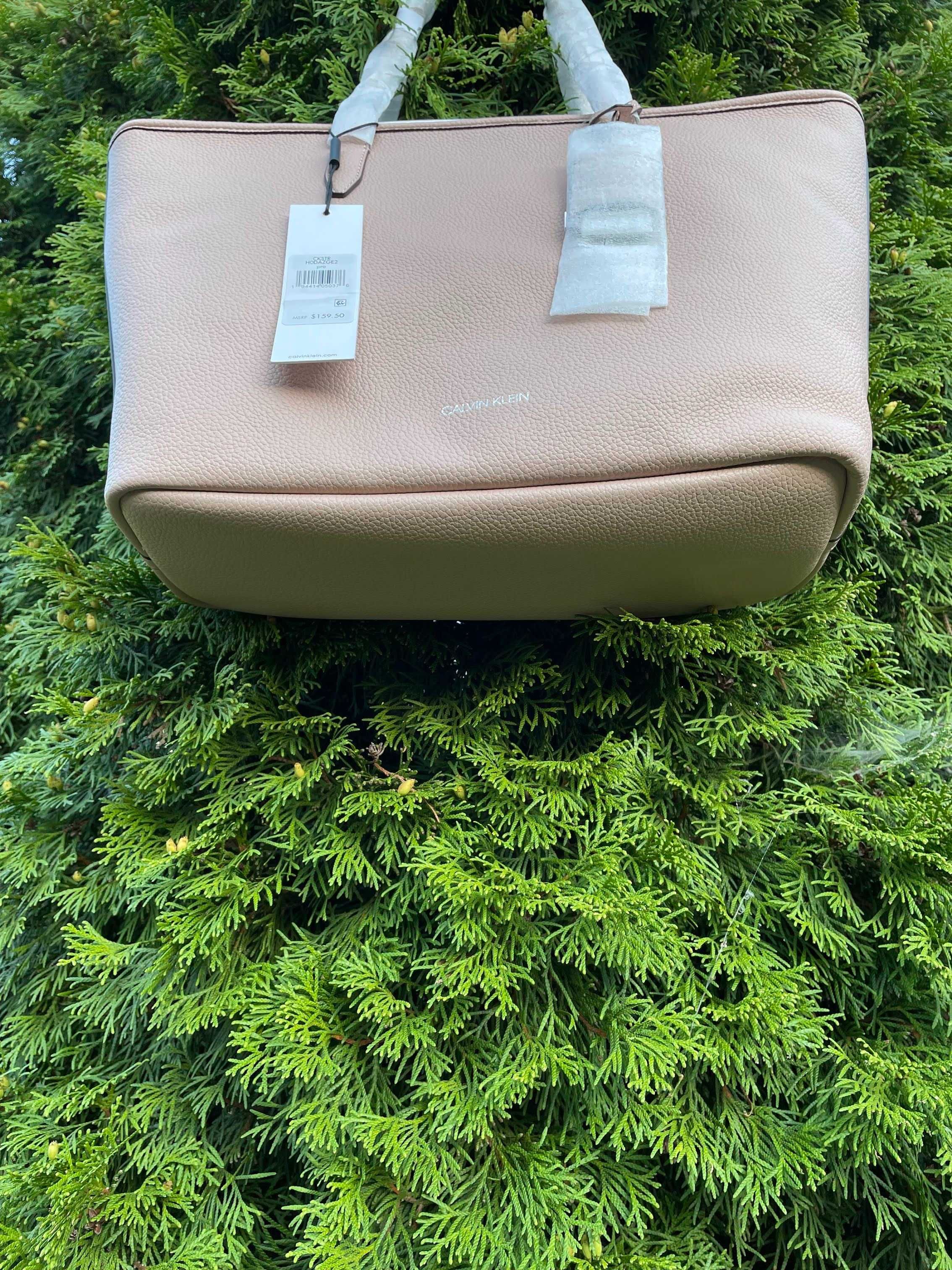 Новая сумка calvin klein (ck pebble medium tote bag) с америки