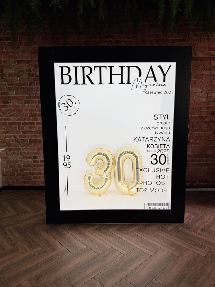 Fotobox magazyn vogue wedding