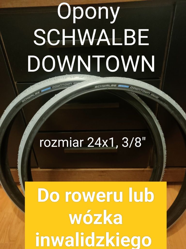 Opony Schwalbe do roweru lub wózka inwalidzkiego