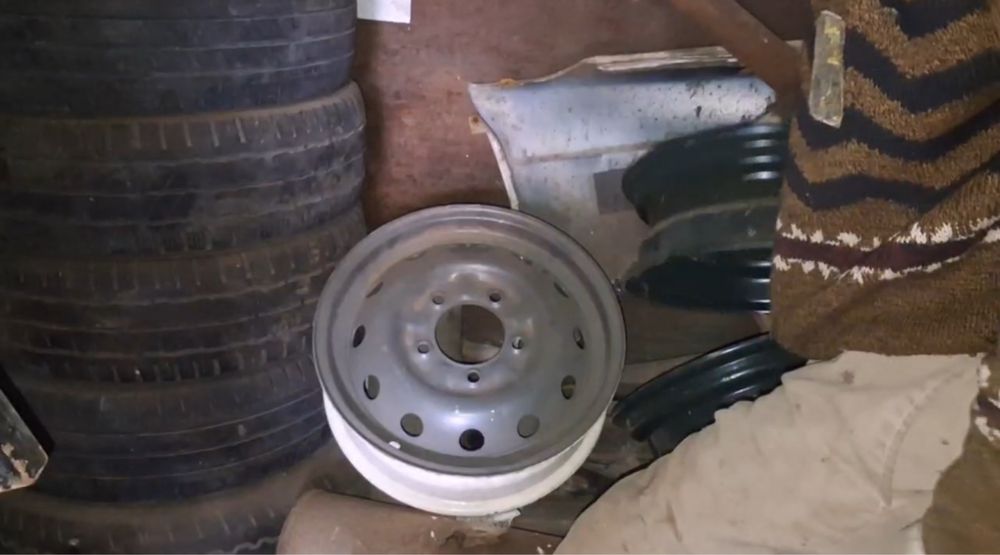 Стальной диск R13 ВАЗ 2101-2107, 4×98 — 1 шт