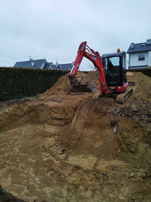 Usługi koparką i minikoparką transp. 3,5 t ład. wywrot ARTEM BUD