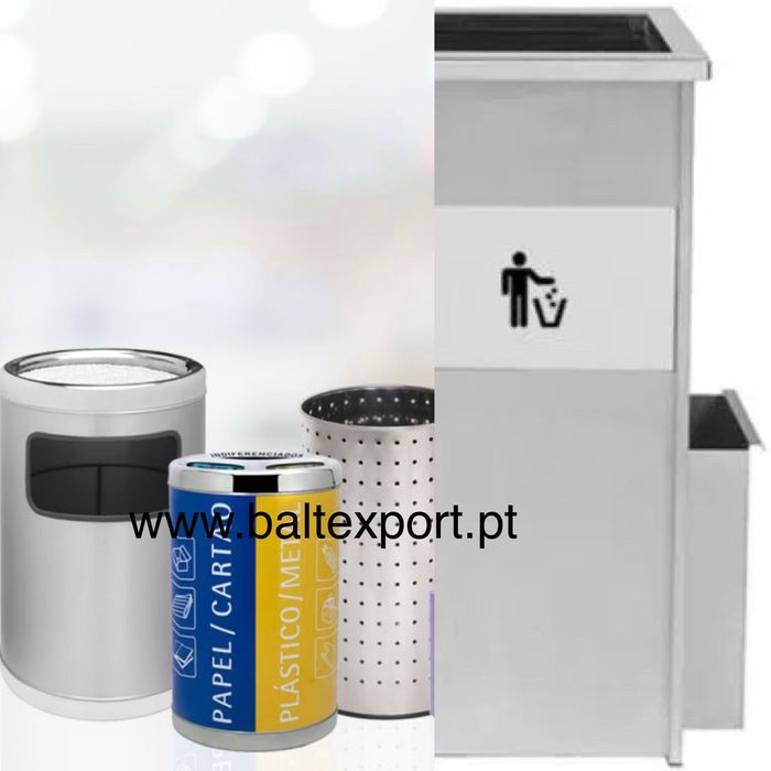 Ecoponto Papel, Vidro, Metal em Inox escritório/Armazém Eco Ponto Novo