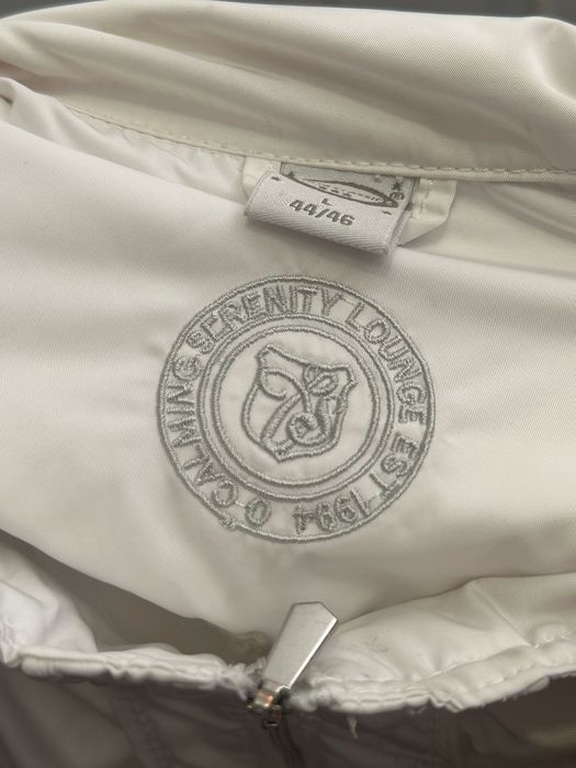 Biały bezrękawnik na zamek kamizelka r. L Calming