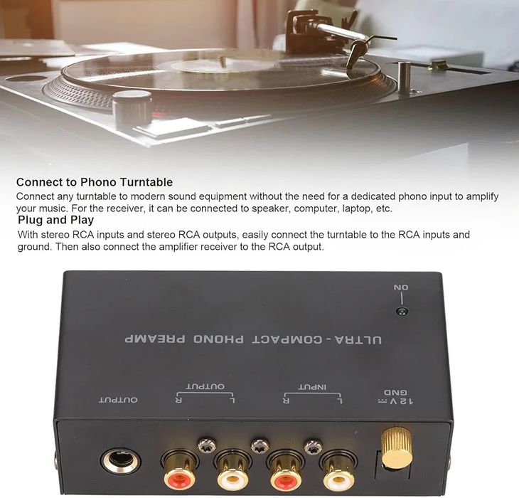 Фонокоректор-передпідсилювач PP400P