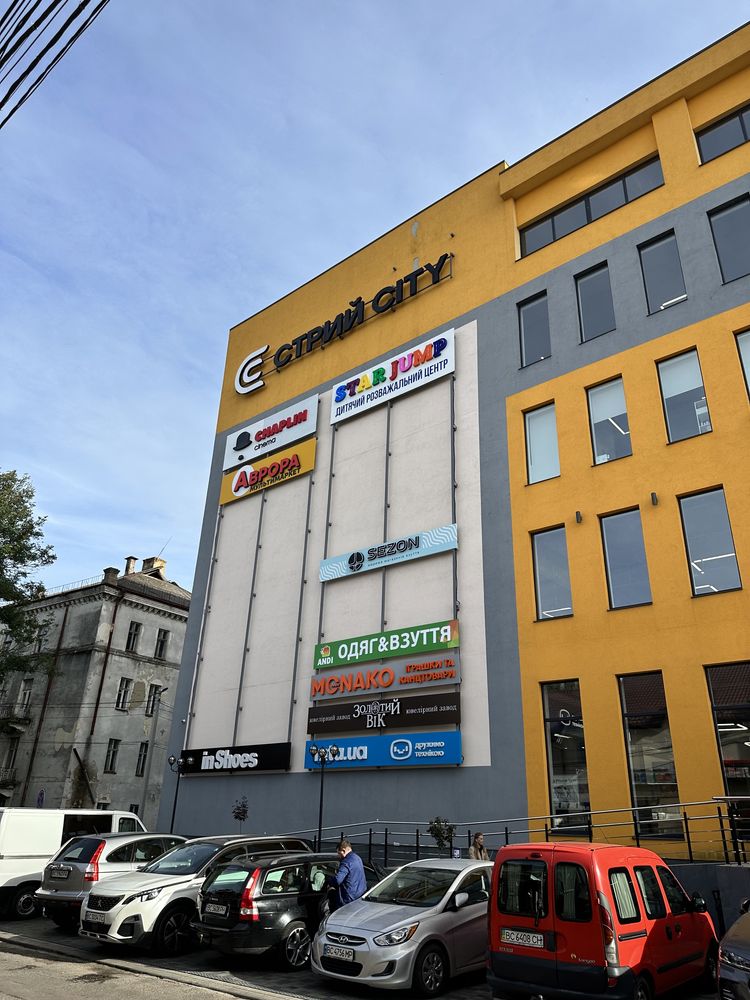 Оренда торгових площ у ТРЦ СТРИЙ CITY