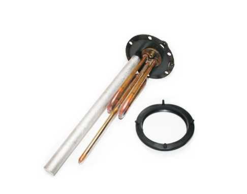Ремкомплект для бойлера Round 1500 Вт ТЭН + фланец + анод + прокладка
