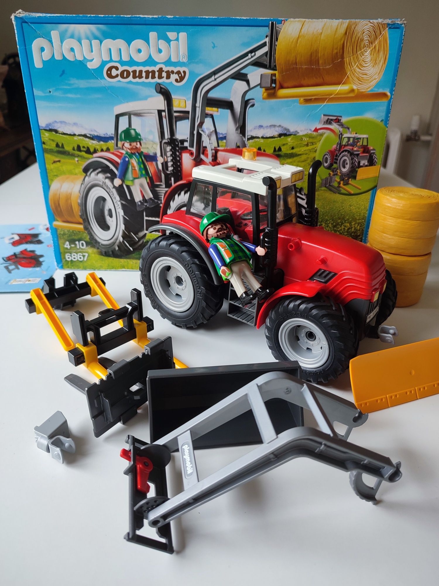 Playmobil Country 6867 duży traktor z akcesoriami