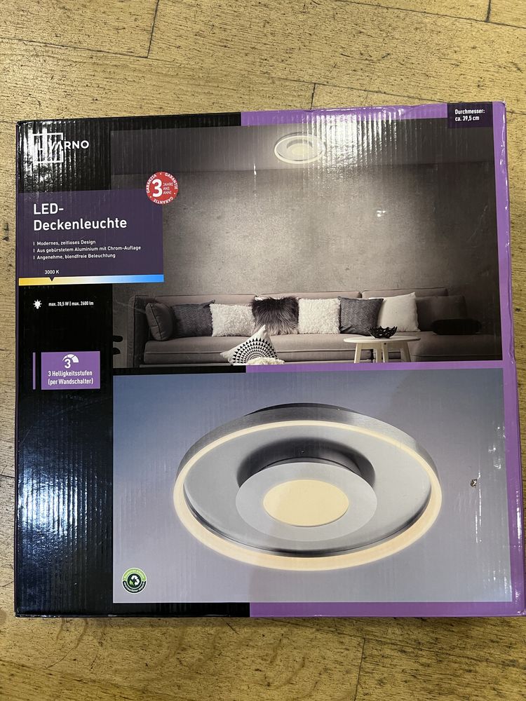 Candeeiro Led Livarno home - NOVO