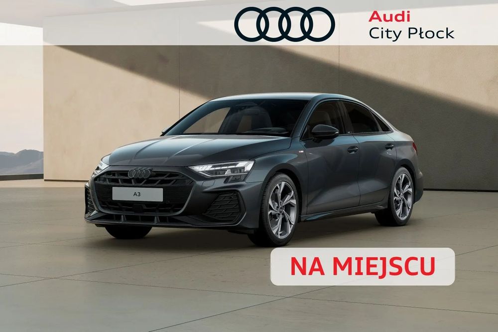 Audi A3 Limousine Nawigacja / S line / Alcantara / Asystenci / na MIEJSCU