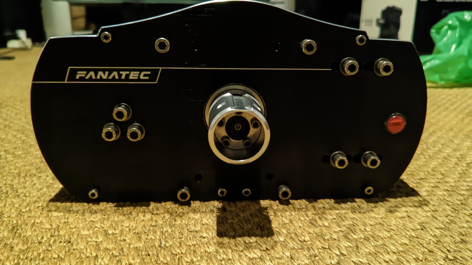 Base 2.5 e volante BMW M3 GT2  Fanatec  em excelente estado