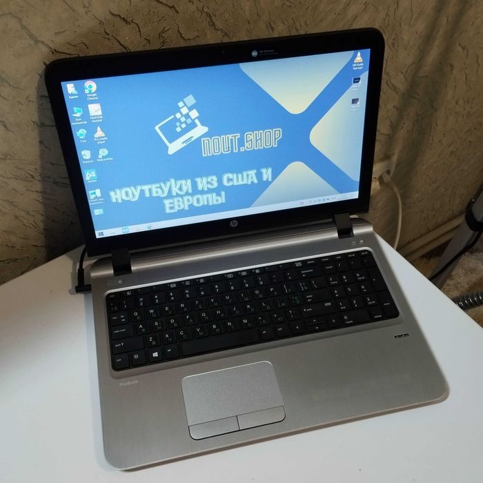 Мощный ноутбук HP ProBook 455 G3 |4 ядра AMD A8 |видео 1гб | 8/120 SSD