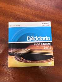 Cordas guitarra D'addario 85/15 EZ910