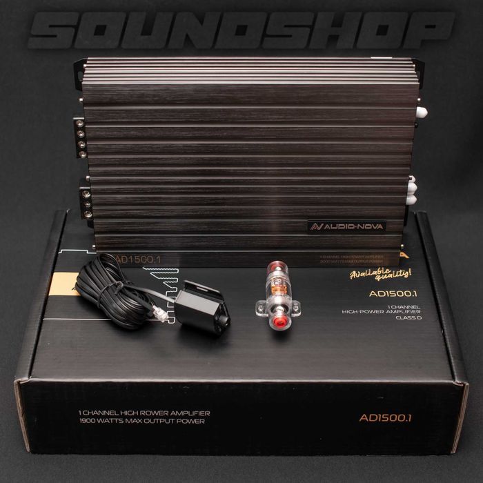 Wzmacniacz Audionova AD1500.1 (1600W RMS 1 Om)