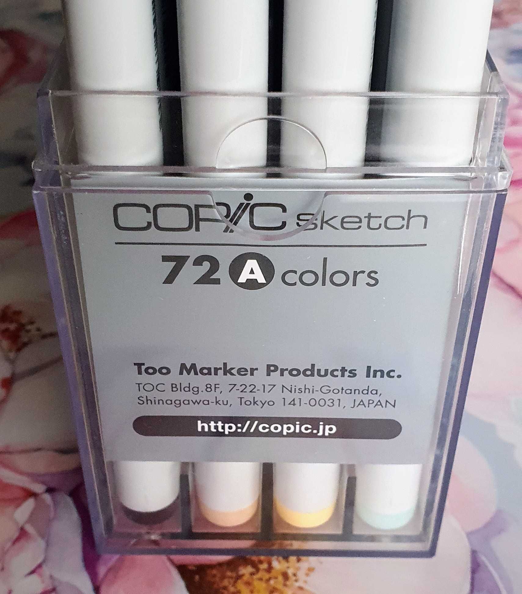 Copic Sketch markery pisaki mazaki na sztuki