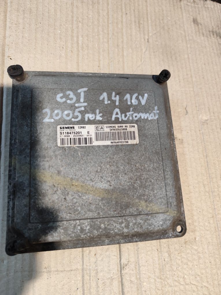 Sterownik skrzyni biegów automatycznej Citroen C3 I 1.4 16 v