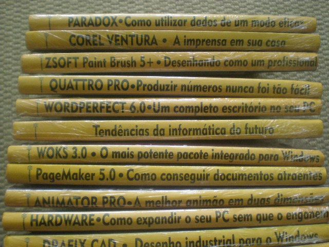 Biblioteca Soluções Informáticas - 21 livros novos/selados disquetes