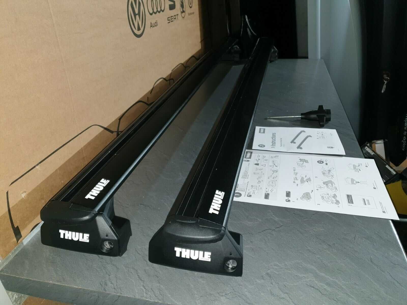 б/в КИТ + поперечини WingBar EVO + Thule 7106 7107 замість 753