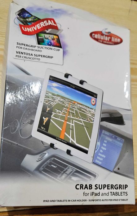 Держатель CRAB SUPERGRIP для iPad и планшетов на 2х стороннем скотче