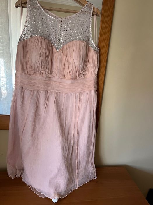 Vestido meia perna cerimónia
