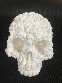 Terarium formikarium wystrój ozdoby dekoracje czaszka czacha duża