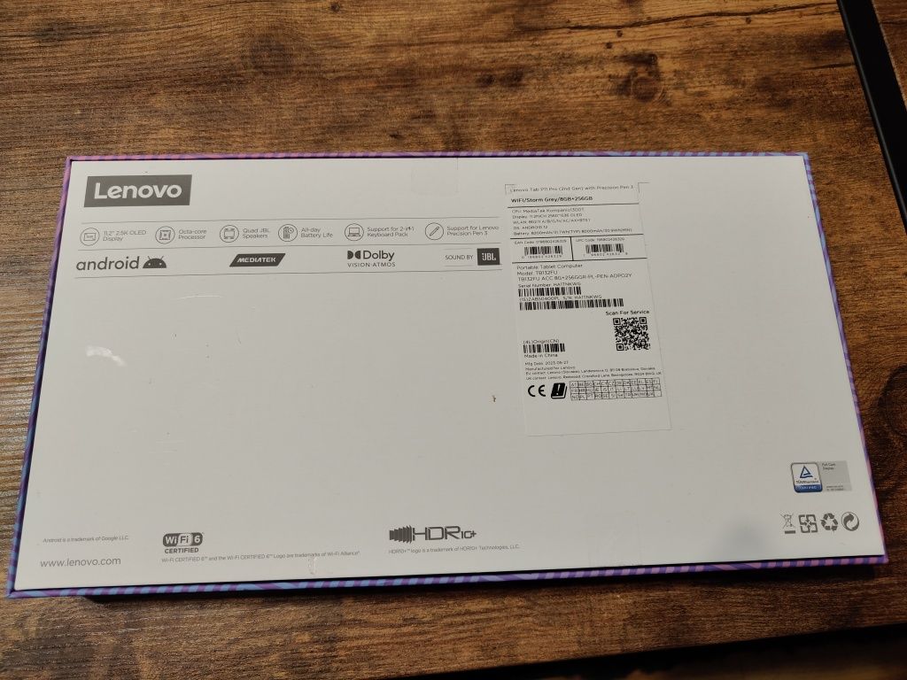Tablet Lenovo Tab P11 Pro 11,2" 8 GB / 256 GB szary