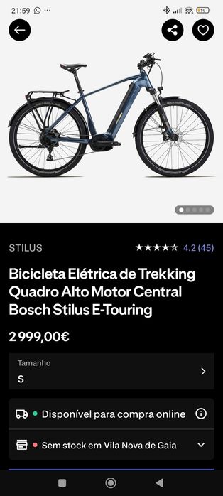 Bicicleta Stylus Touring