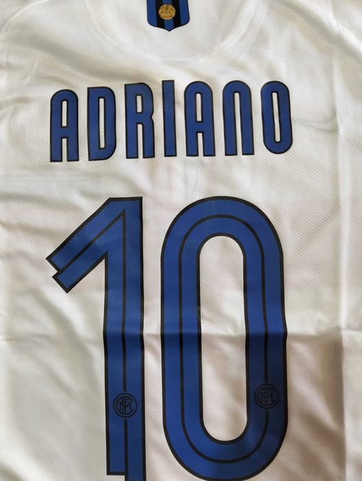 camisola nike alternativa inter milan adriano tamanho L