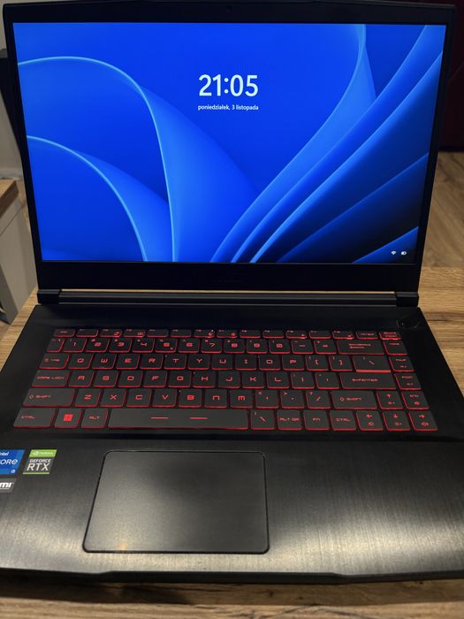 MSI GF63 i5-11400H/8GB/512