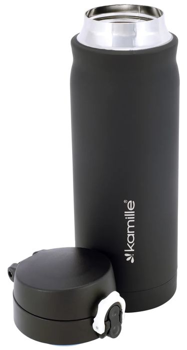 Kubek Termiczny Termos Stalowy Do Pracy Szkoły Pojemny Bidon 360 Ml