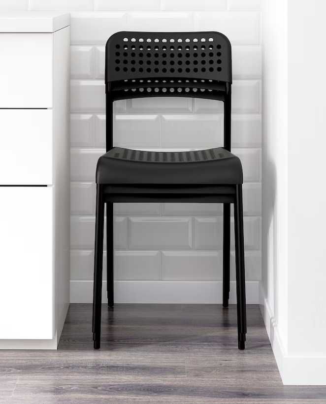 Mesa moderna e cadeiras para cozinha, adaptável a qualquer divisão