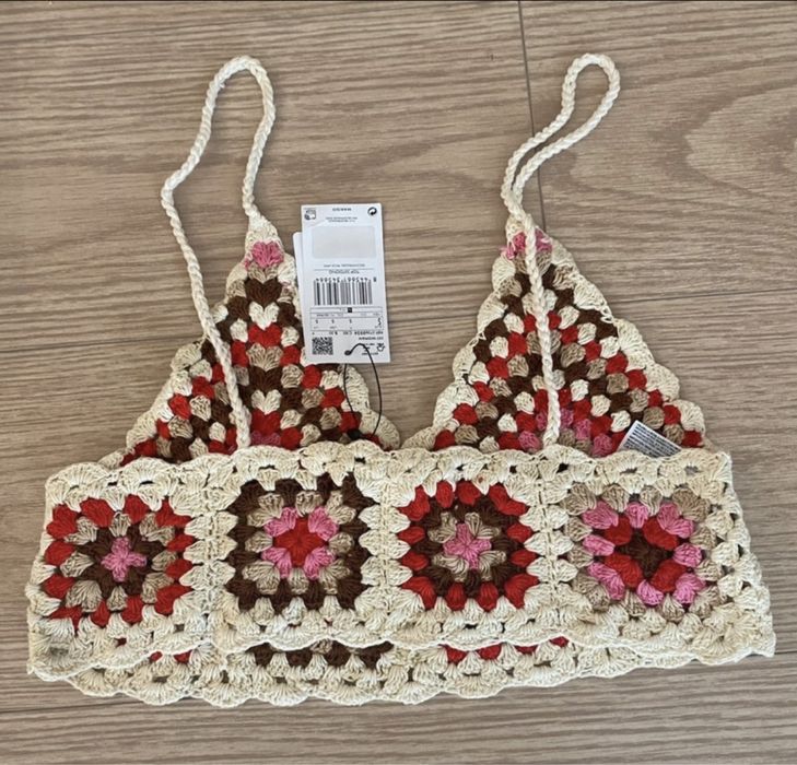 Top Crochê Handmade Novo