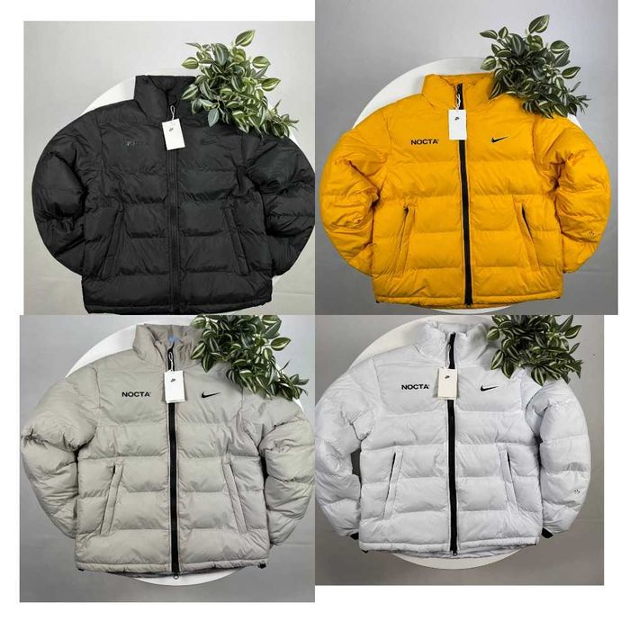 4 КОЛЬОРИ! Пуховик Nike Nocta S M L XL XXL куртка зимова найк нокта