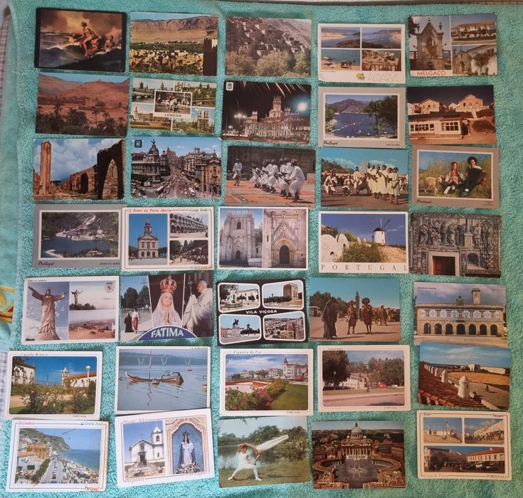 Lote vários postais ver fotos valor cada