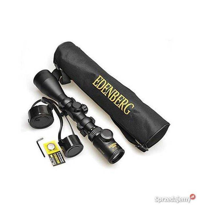 Celownik LUNETA EDENBERG 3 - 12 X 56 TUBUS 1,2 CALA Podświetlany PUNKT