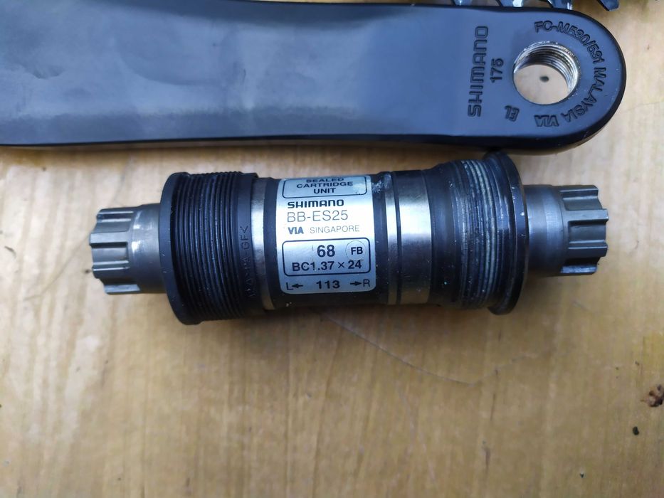 Shimano DEORE korby FC-M530 Hollowtech Dł170mm Trekking 26/36/48t