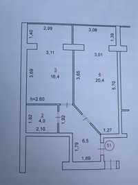 Продаж 1-кімнатної квартири