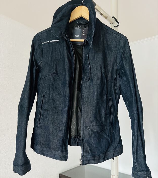 Джинсовый пиджак G-star состояние нового