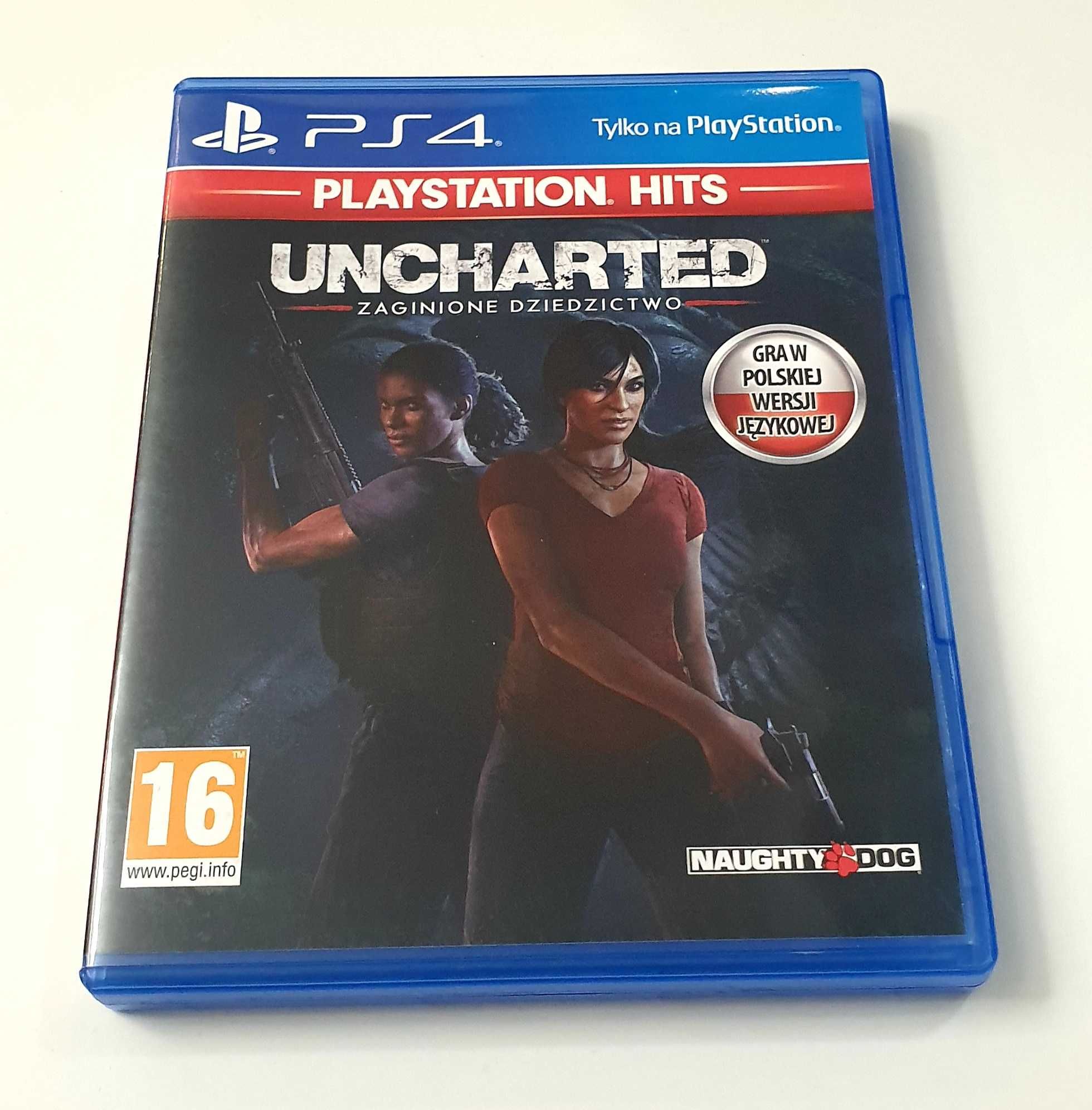 Gra Uncharted Zaginione Dziedzictwo PL PS4 PS5 Playstation 4 5
