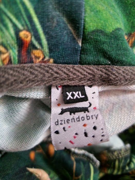 Dziendobry sukienka z golfem Las 2XL