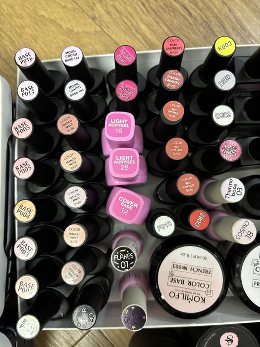 Набір для манікюру 135 шт, Гель лак для манікюра,нарощування нігтів