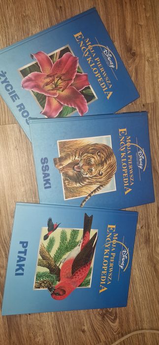 Disney moja pierwsza encyklopedia 3 książki