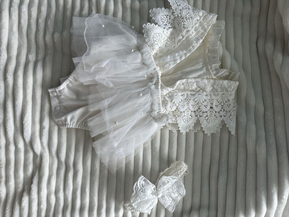 Дитяча святкова сукня-боді