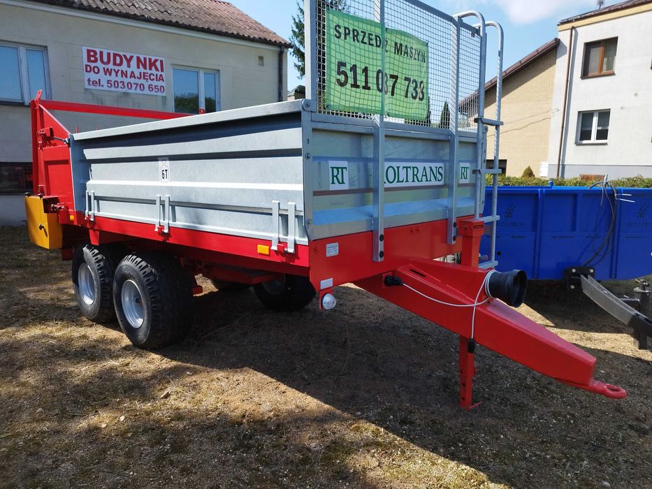 Rozrzutnik obornika 6T Roltrans 8T 10T