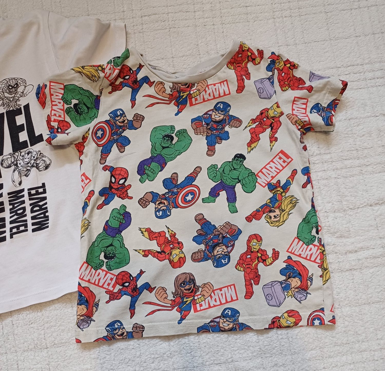 Koszulki dla chłopca Marvel 110/116 koszulki H&M 110/116