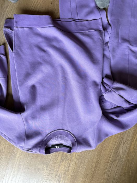 Спортивний костюм на флісі філолетового кольору