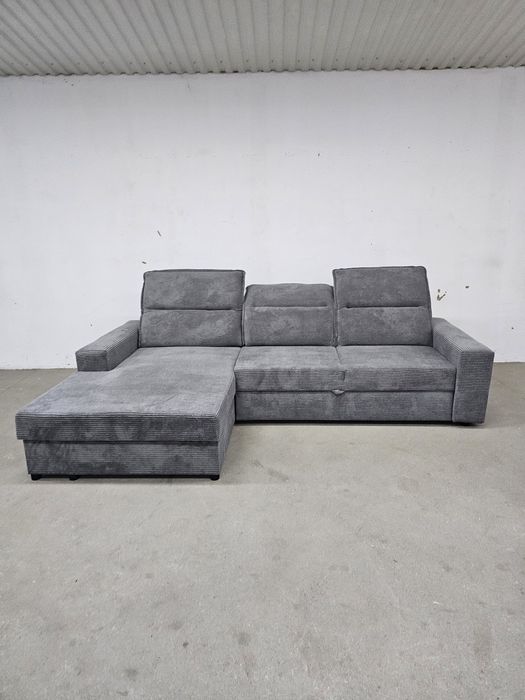 Narożnik prosto od producenta rozkładany regulowane zagłówki