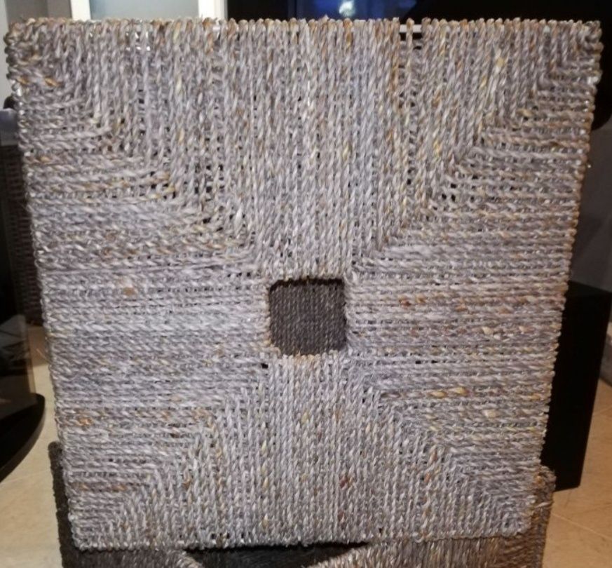 1 Cubo Palha p/ Arrumação como Novo!