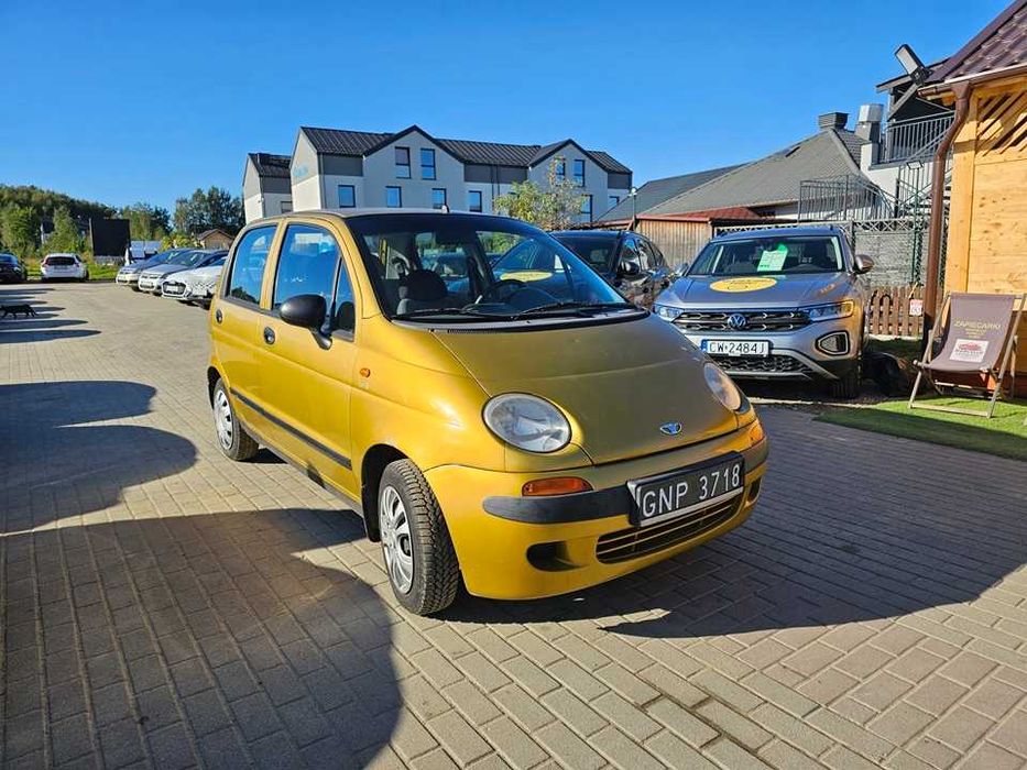 Daewoo Matiz 1999r/0.8 benzyna/51KM/niski przebieg/1 właściciel
