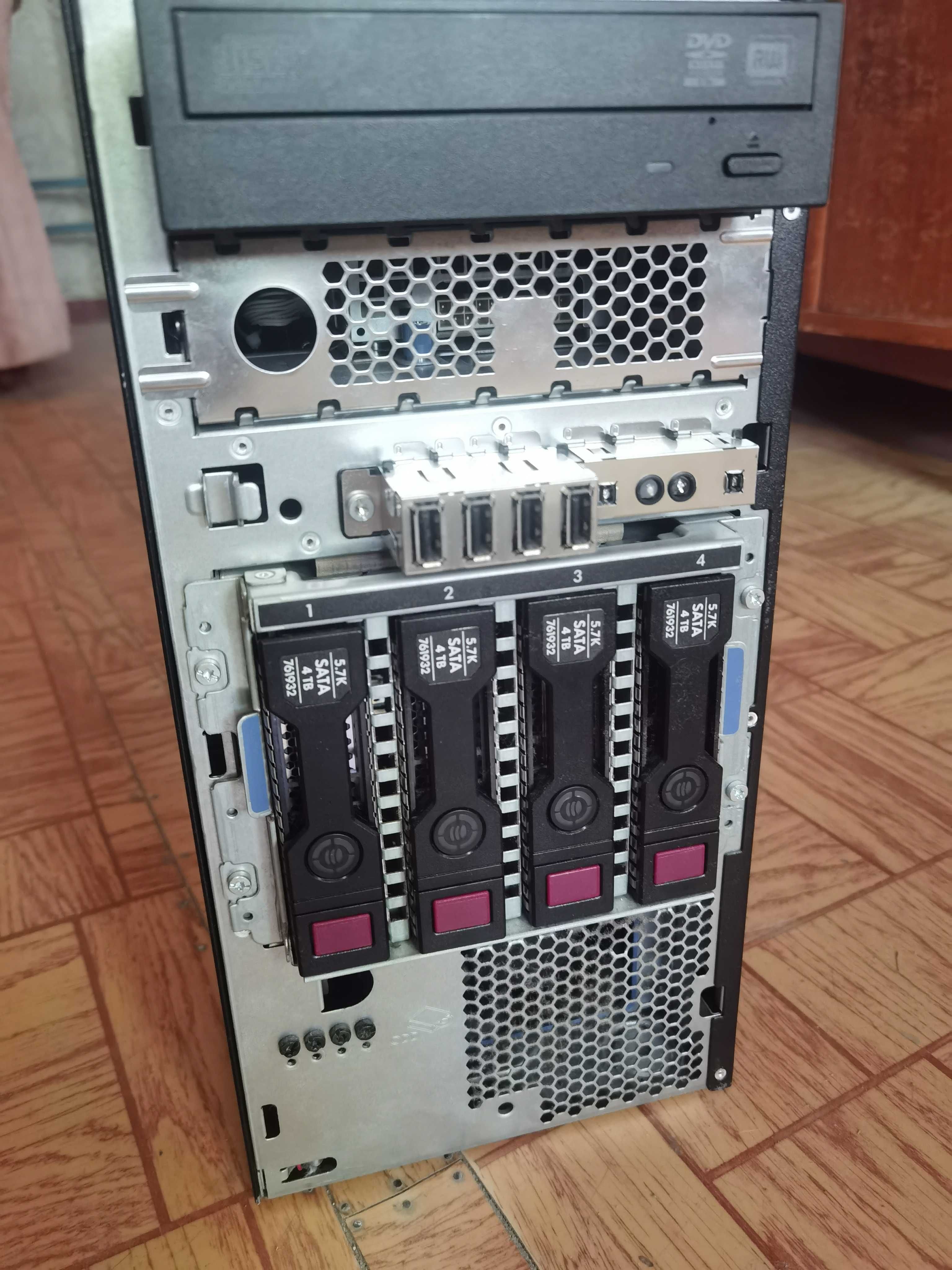 HP ML310e G8 v2 (Xeon E3-1241v3/16GB DDR3)