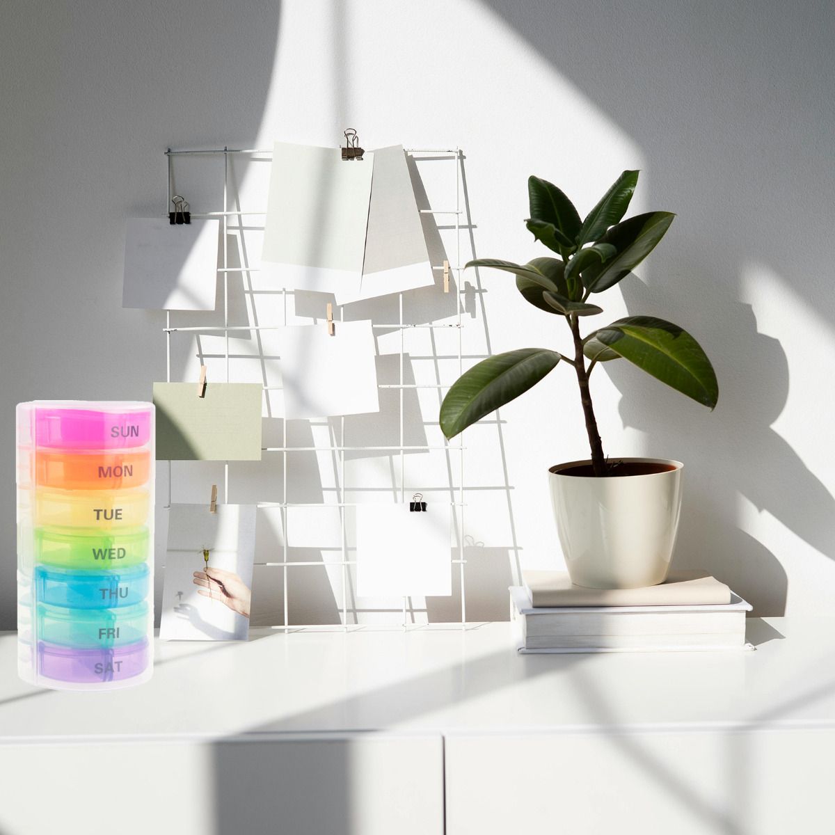 tg71402 pojemnik kasetka na leki tabletki pudełko organizer 7